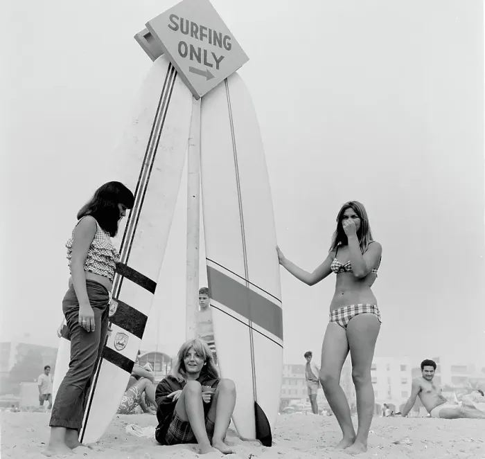 Framed Print : California Beach Girls Framed Print : California Beach Girls