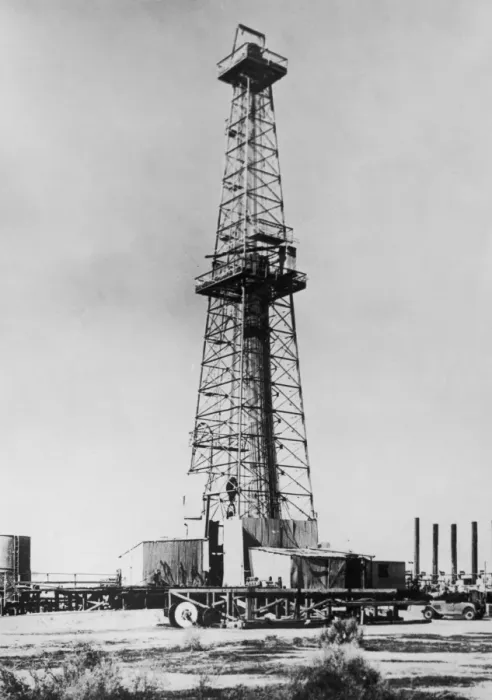 Framed Print : California Oil Well Framed Print : California Oil Well