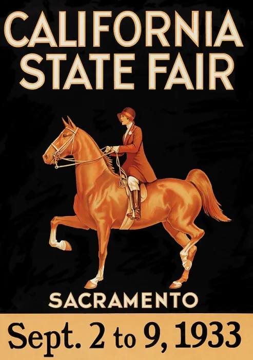 Framed Print : California State Fair, Sacramento, Sept. 2 to 9, 1933 Framed Print : California State Fair, Sacramento, Sept. 2 to 9, 1933