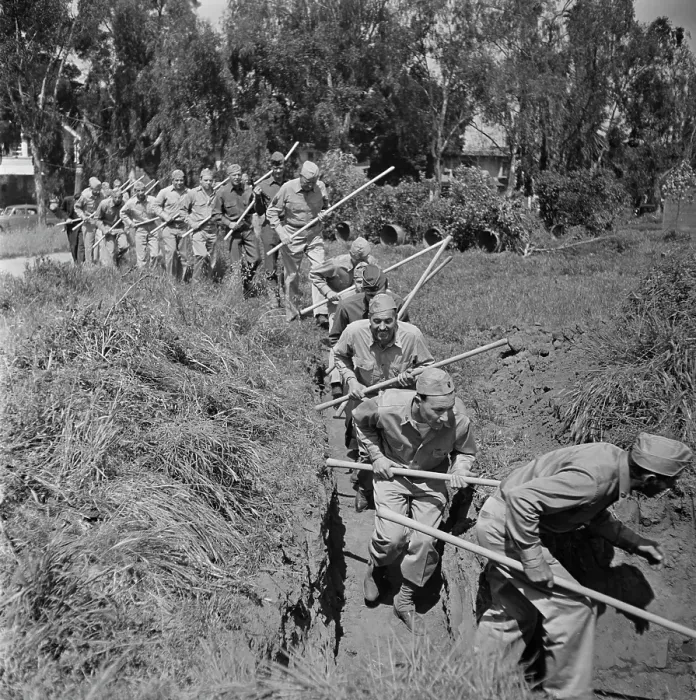Framed Print : California State Guard, 1942 Framed Print : California State Guard, 1942