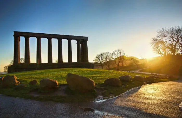 Framed Print : Calton Hill Sunrise Framed Print : Calton Hill Sunrise