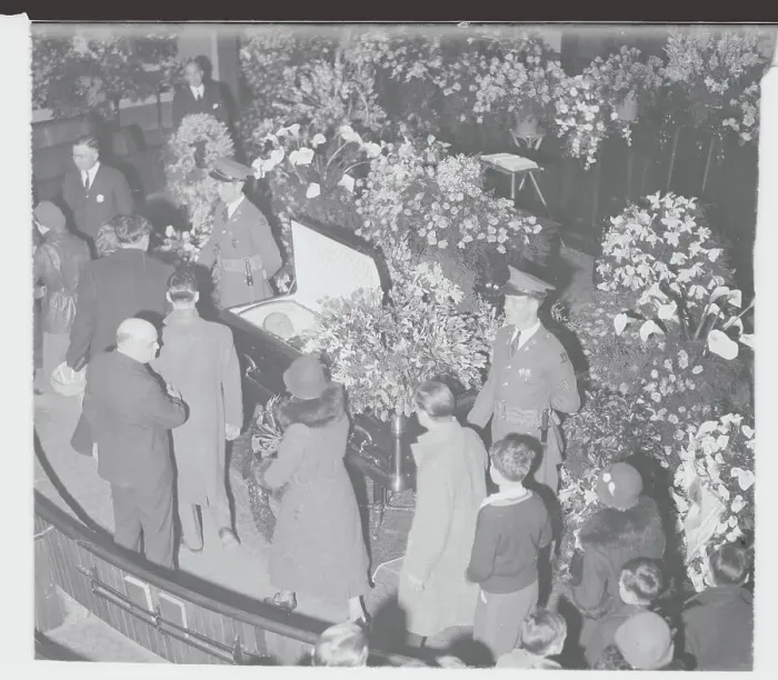 Framed Print : Calvin Coolidge Lying in State Framed Print : Calvin Coolidge Lying in State