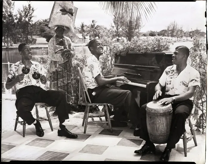 Framed Print : Calypso Singers, Nassau Bahamas Framed Print : Calypso Singers, Nassau Bahamas