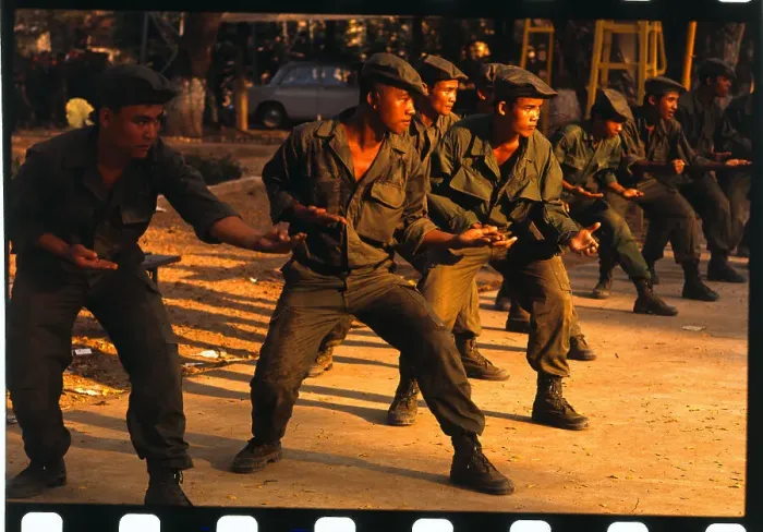 Framed Print : Cambodian University Students Joining Army Framed Print : Cambodian University Students Joining Army