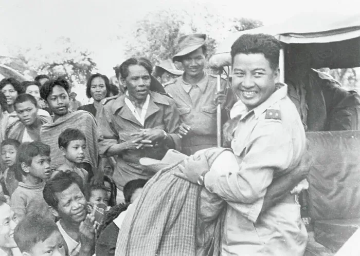 Framed Print : Cambodia's King Sihanouk