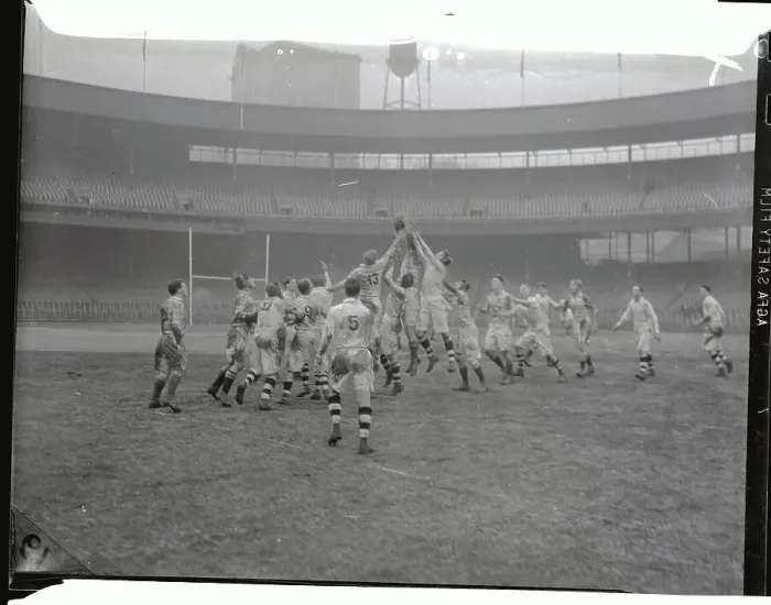 Framed Print : Cambrige University Playing Rugby Framed Print : Cambrige University Playing Rugby