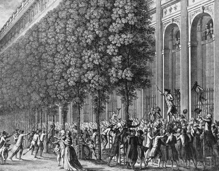 Framed Print : Camille Desmoulins Urging Crowd to Take up Arms Framed Print : Camille Desmoulins Urging Crowd to Take up Arms