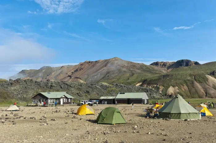 Framed Print : Campsite, Landmannalaugar, Rangarping ytra, Iceland, Scandinavia Framed Print : Campsite, Landmannalaugar, Rangarping ytra, Iceland, Scandinavia