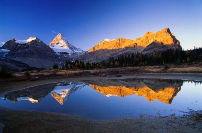Framed Print : Canada, British Columbia, Mt. Assiniboine Provincial Park, dried lake Framed Print : Canada, British Columbia, Mt. Assiniboine Provincial Park, dried lake