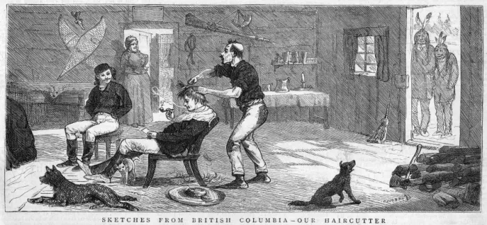 Framed Print : Canada Haircut Framed Print : Canada Haircut