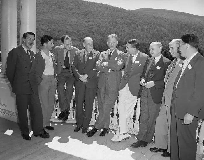 Framed Print : Canadian Delegation to the IMF Framed Print : Canadian Delegation to the IMF