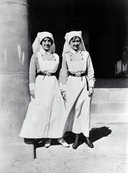 Framed Print : Canadian Nurses in Cairo Framed Print : Canadian Nurses in Cairo