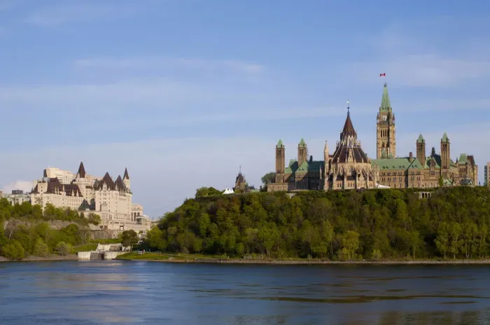 Framed Print : Canadian Parliament Buildings Framed Print : Canadian Parliament Buildings