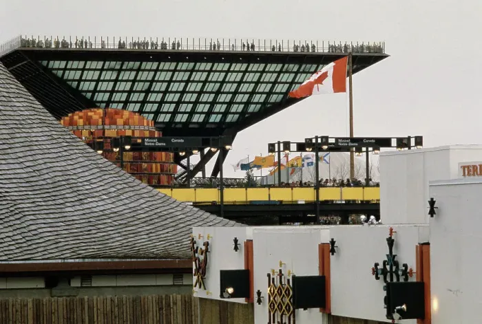 Framed Print : Canadian Pavilion, Expo 67