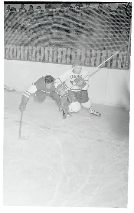 Framed Print : Canadians Defeating Czechs in Hockey Play Framed Print : Canadians Defeating Czechs in Hockey Play