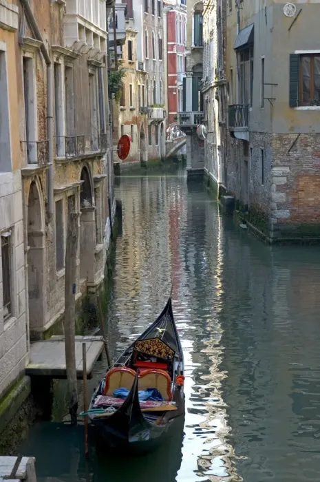 Framed Print : In the canals of Venice Italy