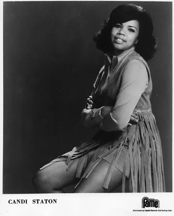 Framed Print : Candi Staton Portrait Framed Print : Candi Staton Portrait
