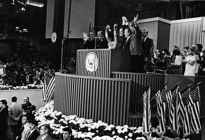 Framed Print : Candidates At 1972 Democratic Convention Framed Print : Candidates At 1972 Democratic Convention