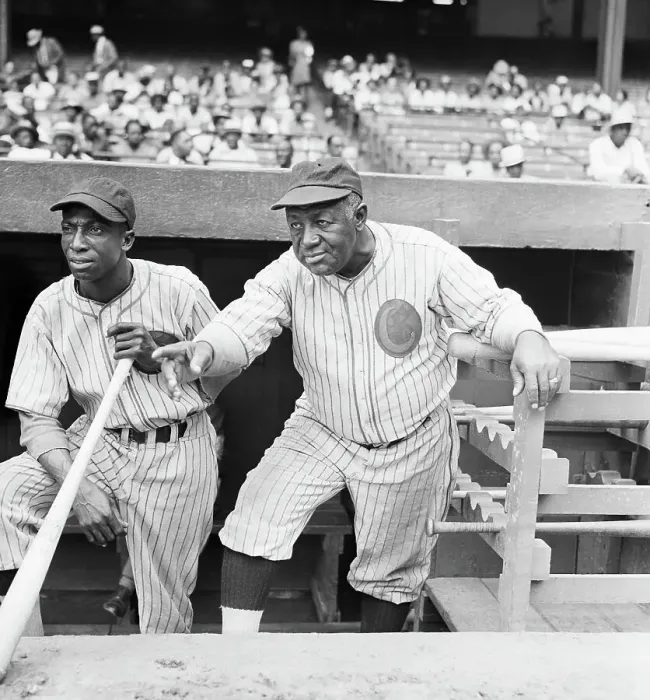 Framed Print : Candy Jim Taylor and Cool Papa Bell Framed Print : Candy Jim Taylor and Cool Papa Bell