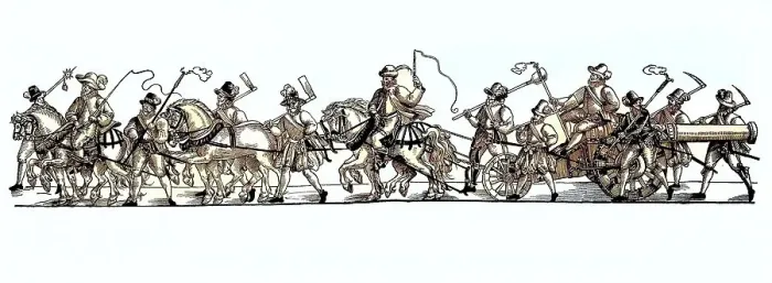 Framed Print : A cannon with complete crew and draft horses, 1592 in Nuremberg, Germany, Artillerymen, Cannoneers, Historic, digitally restored reproduction from a 19th century original Framed Print : A cannon with complete crew and draft horses, 1592 in Nuremberg, Germany, Artillerymen, Cannoneers, Historic, digitally restored reproduction from a 19th century original