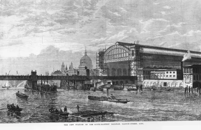 Framed Print : Cannon Street Station Framed Print : Cannon Street Station