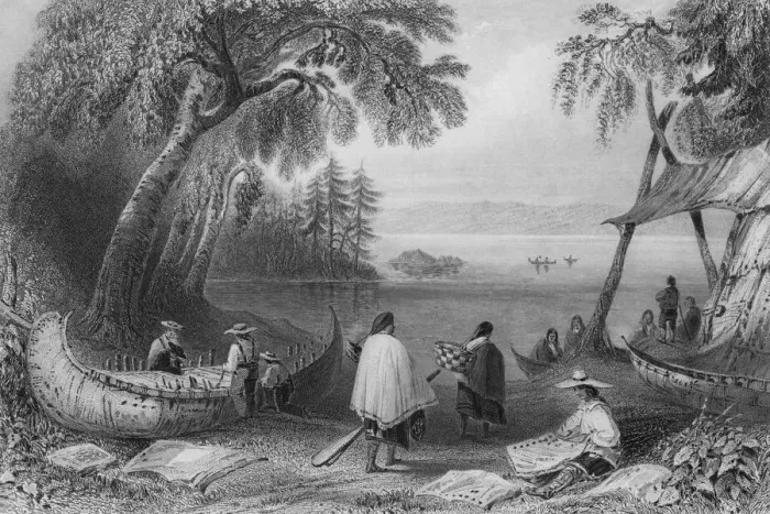 Framed Print : Canoe Building Framed Print : Canoe Building