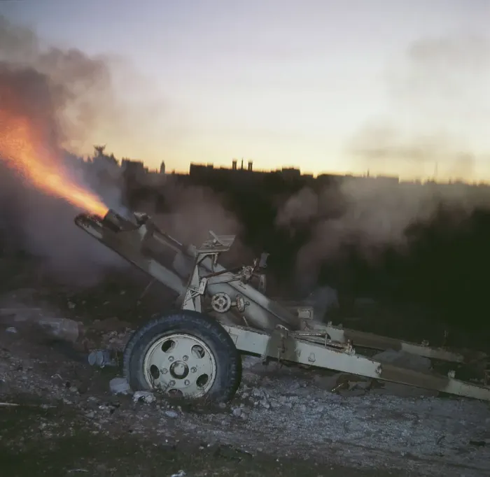 Framed Print : Canon Firing During Ramadam Framed Print : Canon Firing During Ramadam
