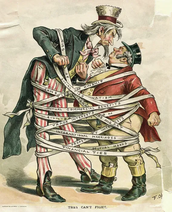 Framed Print : They Can't Fight Political Cartoon