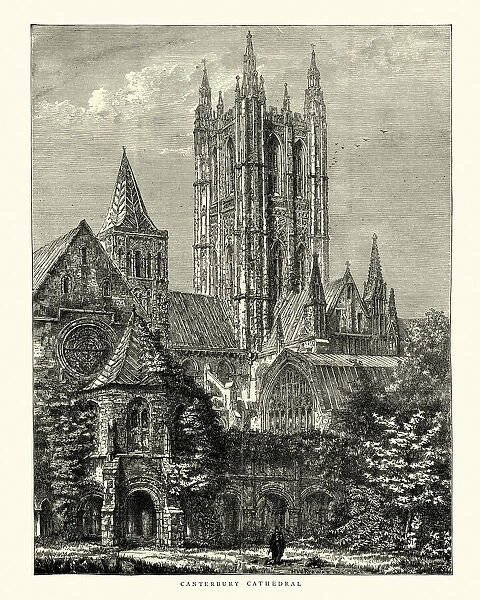 Canterbury Cathedral in the 19th Century