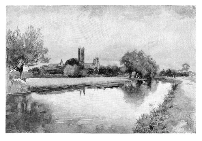 Framed Print : Canterbury Cathedral Framed Print : Canterbury Cathedral