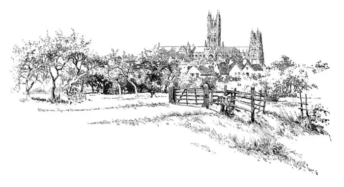 Framed Print : Canterbury Cathedral Framed Print : Canterbury Cathedral