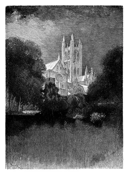 Framed Print : Canterbury Cathedral Framed Print : Canterbury Cathedral