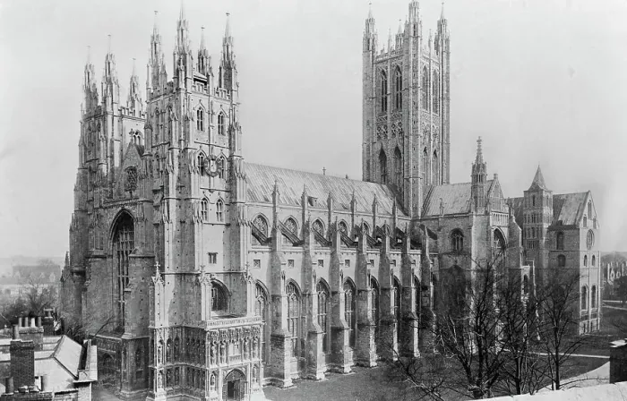 Framed Print : The Canterbury Cathedral Framed Print : The Canterbury Cathedral