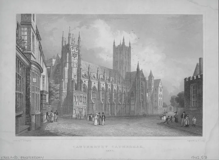 Framed Print : Canterbury Cathedral Framed Print : Canterbury Cathedral