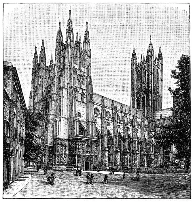 Framed Print : Canterbury Cathedral, Kent, England Framed Print : Canterbury Cathedral, Kent, England