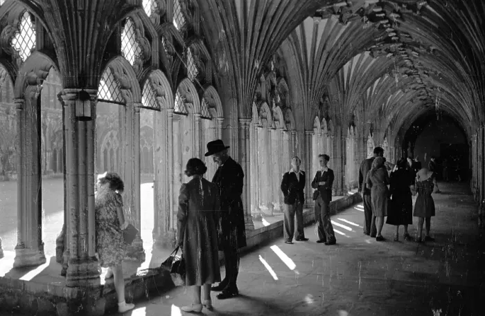 Framed Print : Canterbury Cloisters Framed Print : Canterbury Cloisters