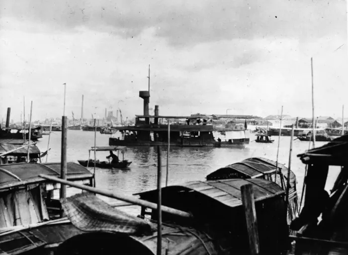 Framed Print : Canton Harbour