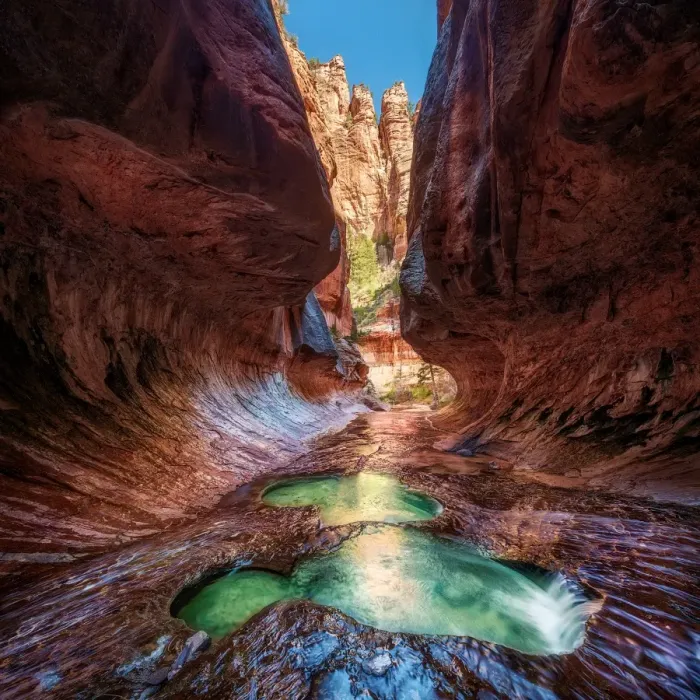 Framed Print : Canyon of the Gods, Subway, Zion National Park, UT