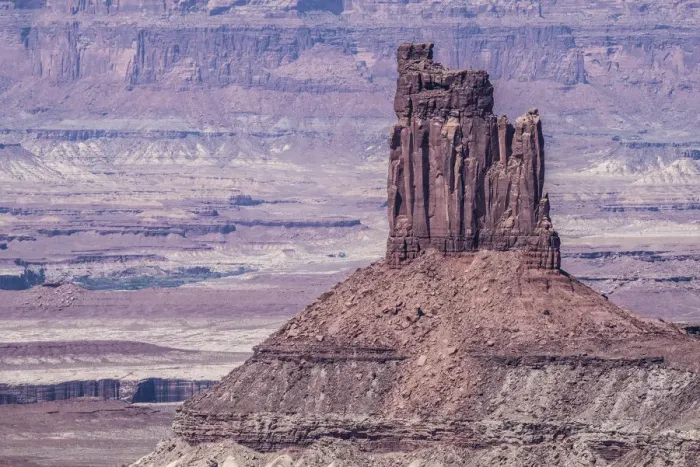 Framed Print : Canyonlands National Park - Sandstone Butte - Utah - USA Framed Print : Canyonlands National Park - Sandstone Butte - Utah - USA