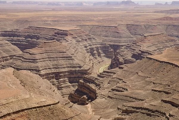 Canyons Showing The Layers Of Erosion