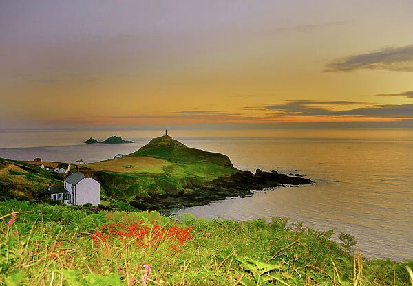 Cape Cornwall at sunset