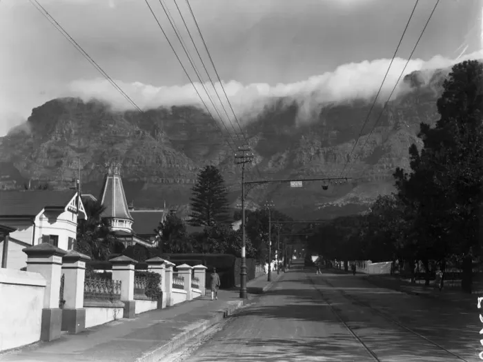 Framed Print : Cape Town. A street in Cape Town, South Africa Framed Print : Cape Town. A street in Cape Town, South Africa