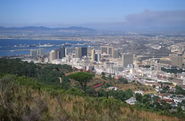 Framed Print : Cape Town City Landscape Framed Print : Cape Town City Landscape