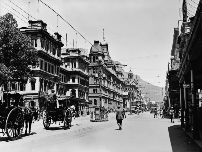 Framed Print : Cape Town Street Framed Print : Cape Town Street