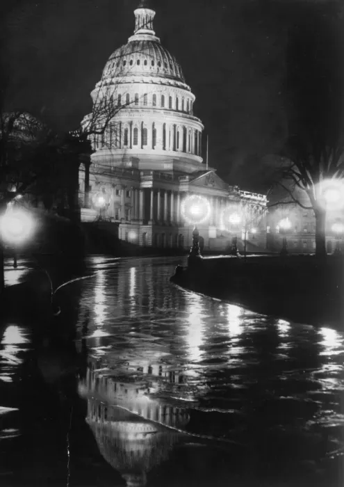 Framed Print : Capitol By Night Framed Print : Capitol By Night