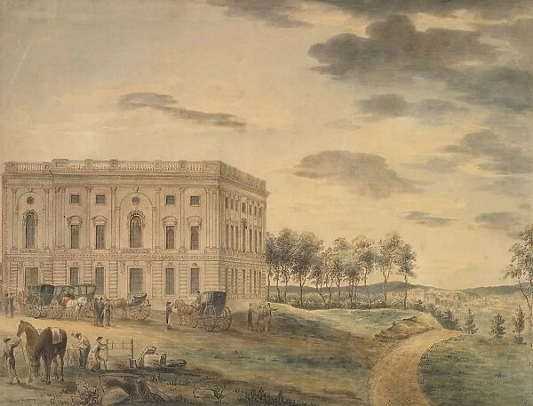 Capitol In Washington DC, 1800