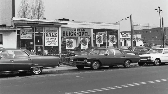 Framed Print : Caplan Buick-Opel, Brooklyn Framed Print : Caplan Buick-Opel, Brooklyn