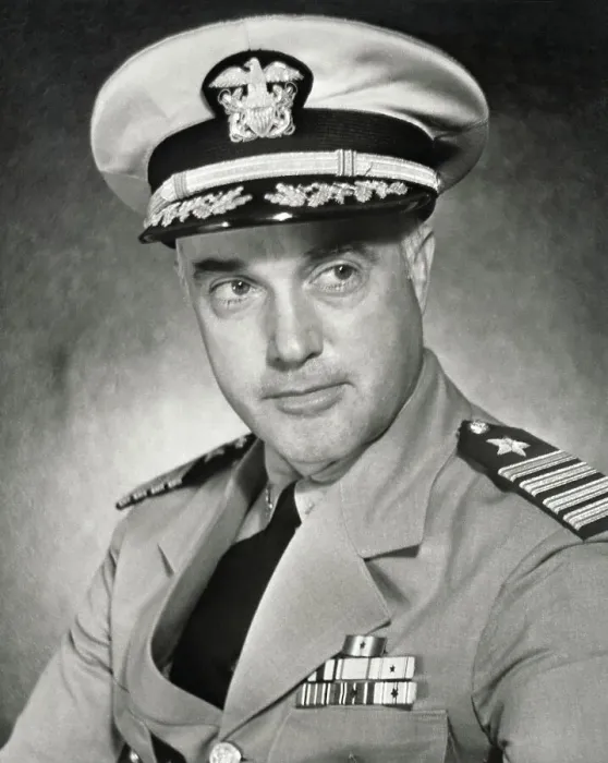 Framed Print : Captain Charles B. McVay Framed Print : Captain Charles B. McVay