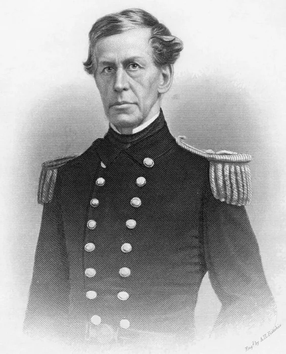 Framed Print : Captain Charles Wilkes
