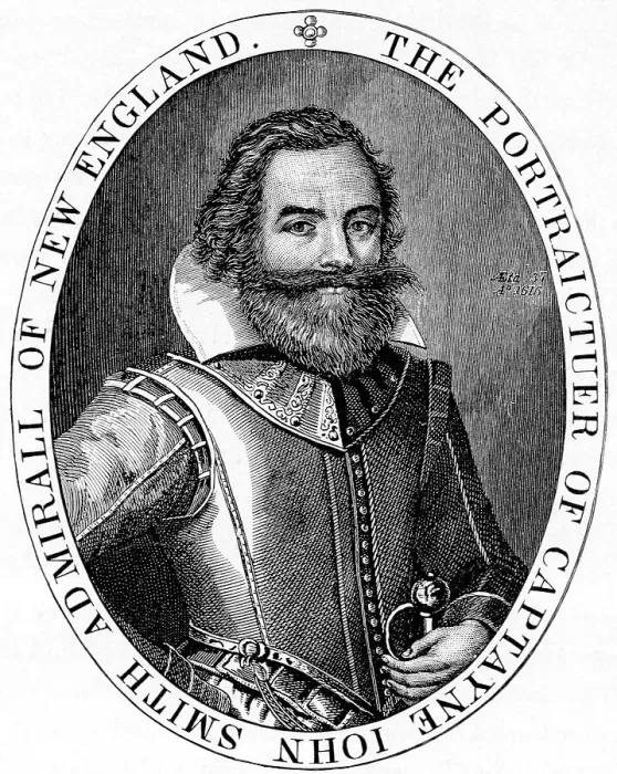 Framed Print : Captain John Smith Map Of New England Framed Print : Captain John Smith Map Of New England